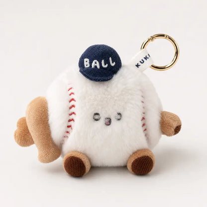 Sports Plush Bag Charm with Hidden Pen
