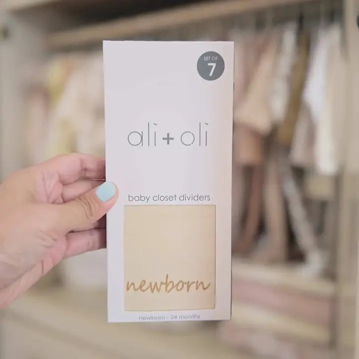 Baby Closet Size Dividers & Organizer – Newborn - 24 Months - Brazos Avenue Market 