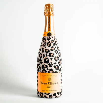 Beau Bottles Tan Leopard- Champagne Collection - Brazos Avenue Market 