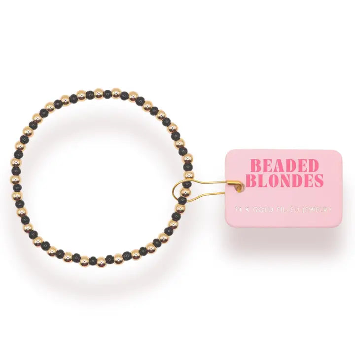 Demi Bracelet in Black - Brazos Avenue Market 