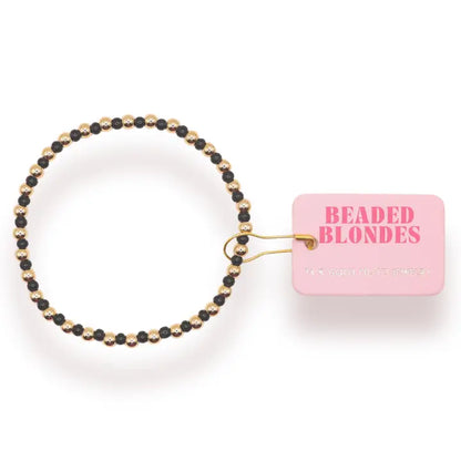 Demi Bracelet in Black - Brazos Avenue Market 