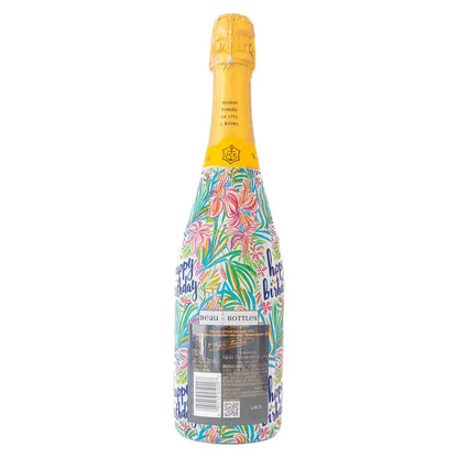 Beau Bottles Happy Birthday Floral - Champagne Collection - Brazos Avenue Market 