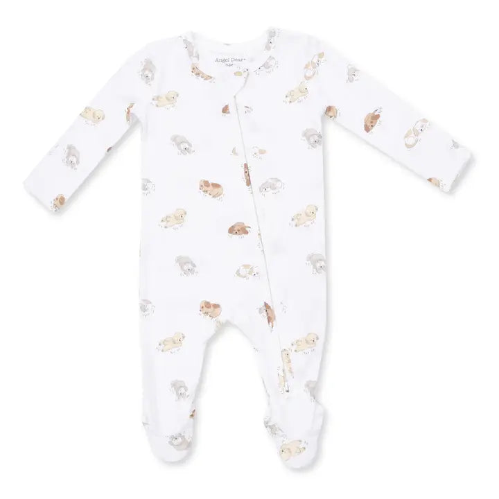 Puppy Snuggle Club - 2 Way Zipper Footie