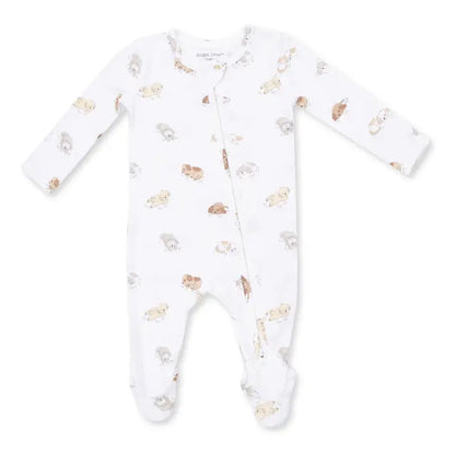 Puppy Snuggle Club - 2 Way Zipper Footie