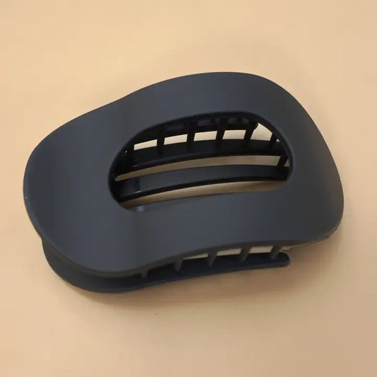 Jumbo Lay Flat Oval Hair Claw Clips Secure Styling