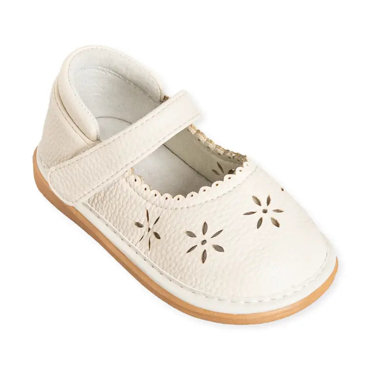 Wee Squeak Ellie Ivory Shoe