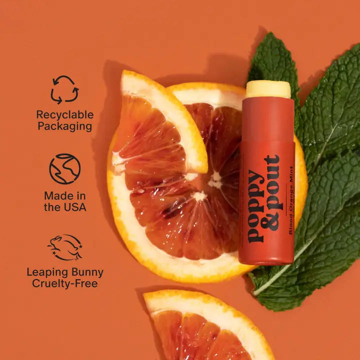 Poppy & Pout Lip Balm - Brazos Avenue Market 