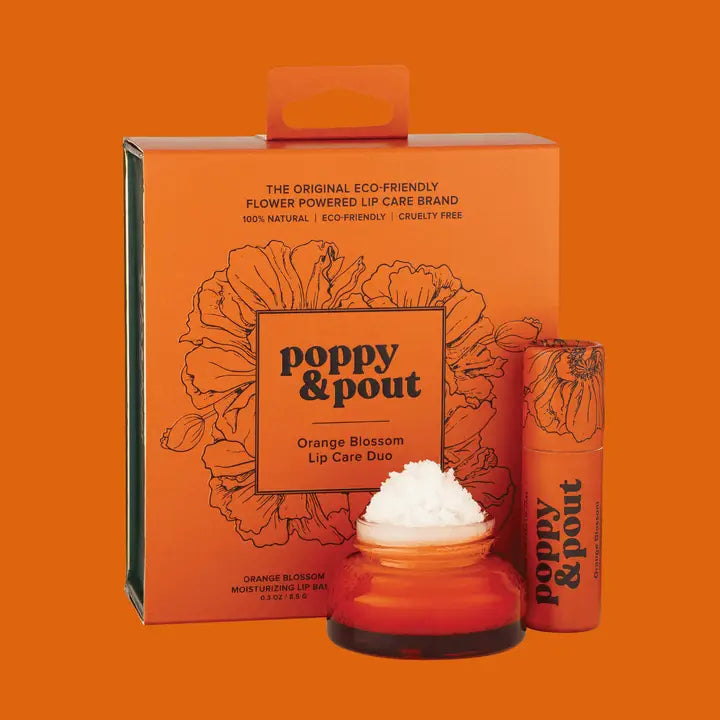 Poppy & Pout Lip Care Duo - Brazos Avenue Market 