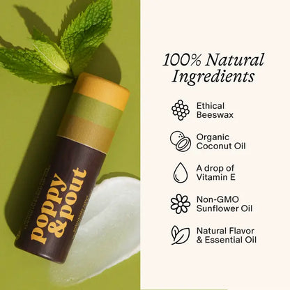 Poppy & Pout Lip Balm - Brazos Avenue Market 