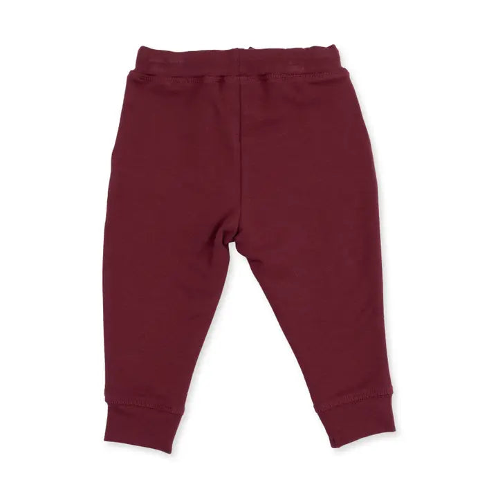 Solid New Maroon - Jogger Pant