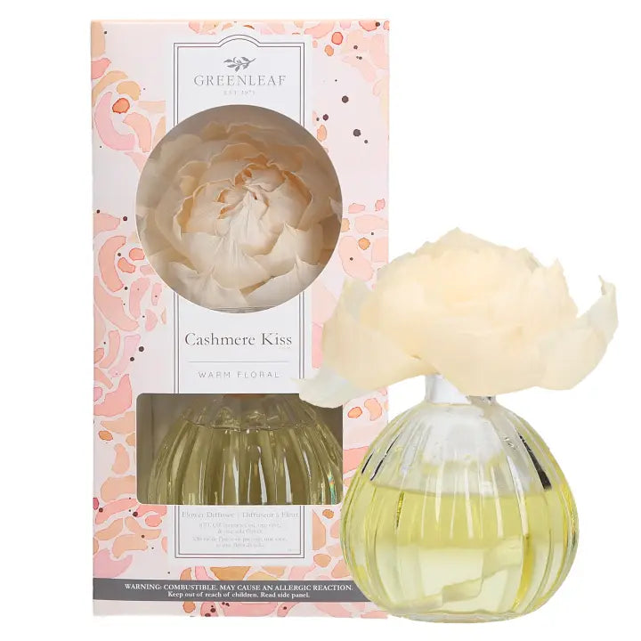 Green Leaf Flower Diffuser - Brazos Avenue Market 