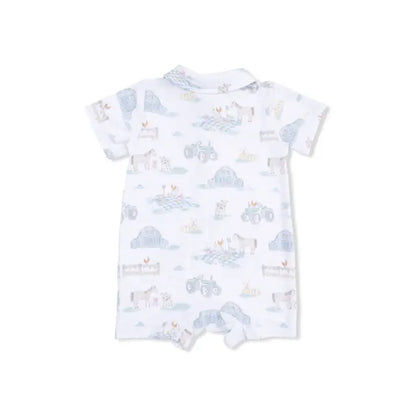 Farm Animal Party - Polo Shortie - Brazos Avenue Market 