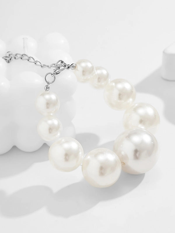 Extra Large Pearl Bracelet - Brazos Avenue Market 