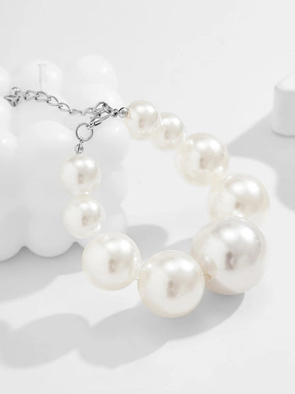 Extra Large Pearl Bracelet - Brazos Avenue Market 