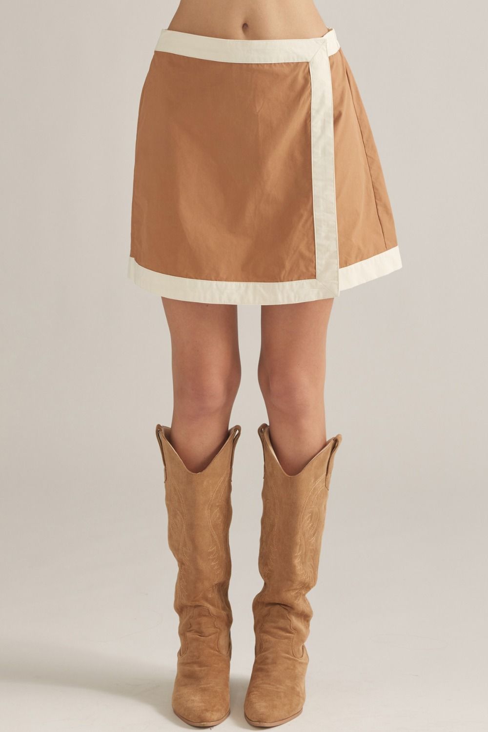 Camel Colored Two Piece Set