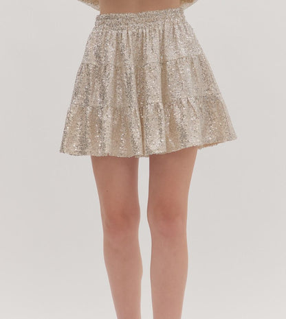 Party Time Mini Skirt - Brazos Avenue Market 