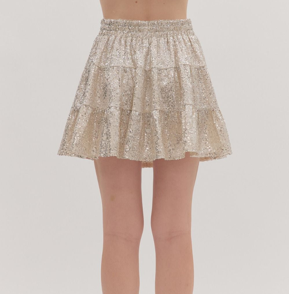 Party Time Mini Skirt - Brazos Avenue Market 