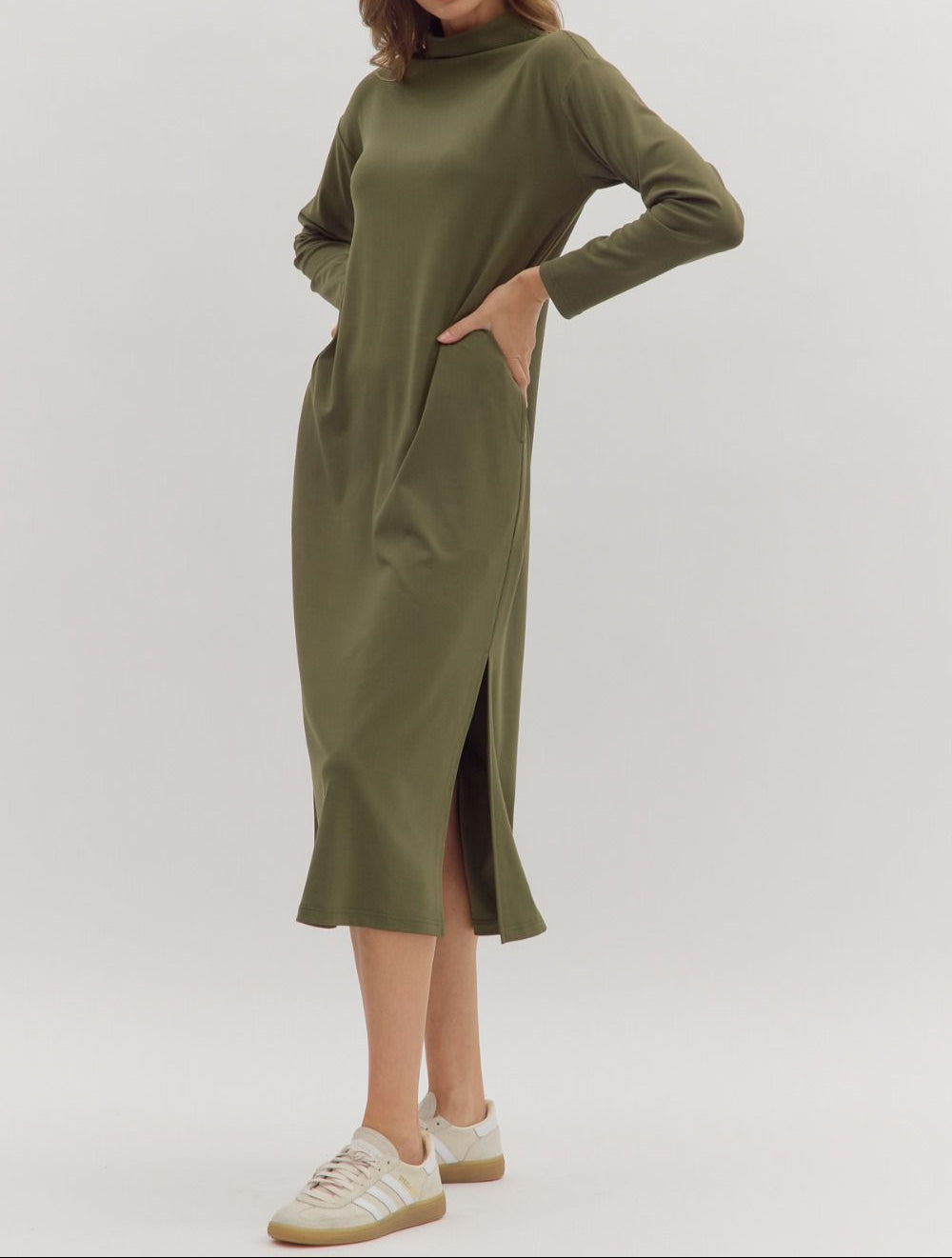 Mossy Meadow Dress - Brazos Avenue Market 