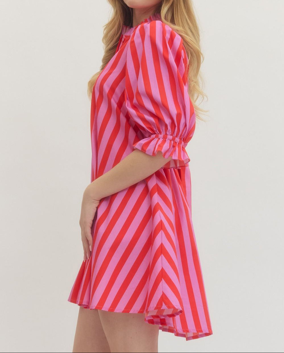 Sugar Rush Stripe Dress - Brazos Avenue Market 