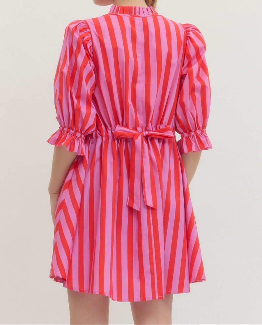 Sugar Rush Stripe Dress - Brazos Avenue Market 
