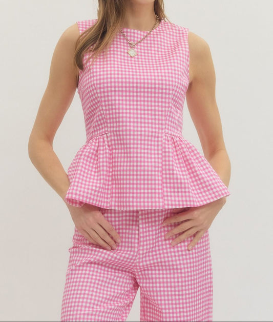 Southern Charm Peplum Top - Brazos Avenue Market 