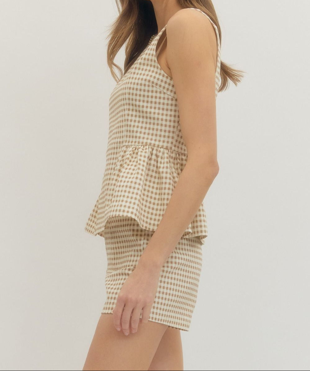 Southern Charm Peplum Top - Brazos Avenue Market 