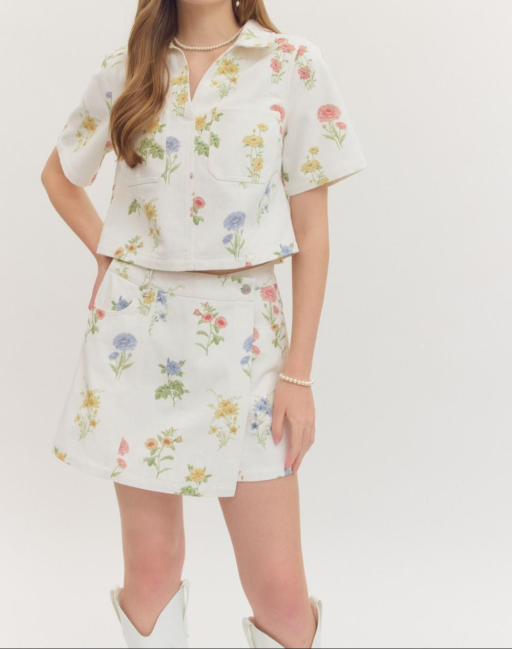 Botanical Skort - Brazos Avenue Market 