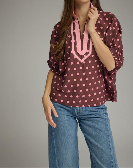 Polka Dot Top