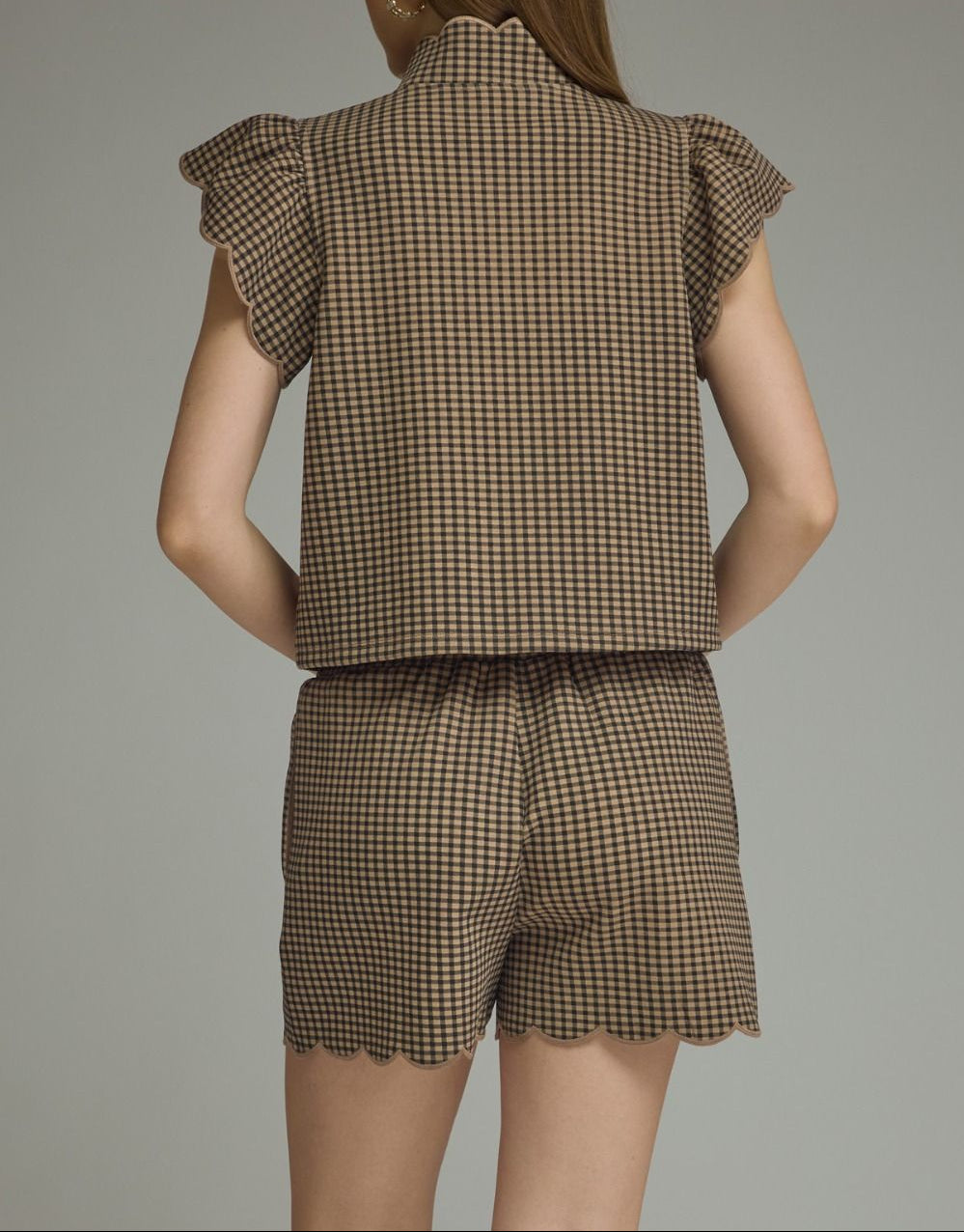 Gingham Short Set