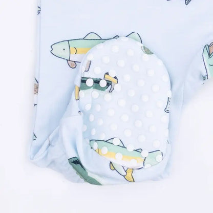 Fishing - 2 Way Zipper Footie - Brazos Avenue Market 