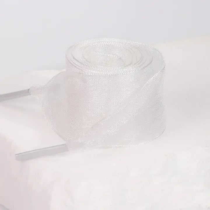Satin Organza Shoe Lace - Brazos Avenue Market 
