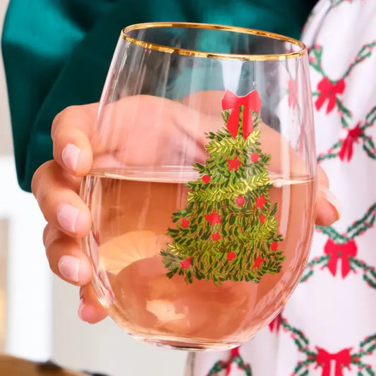 Mary Square Stemless Wine Glass