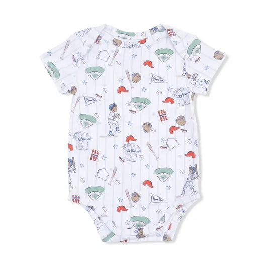 Home Run Baseball - Short Sleeve Bodysuit - Brazos Avenue Market 