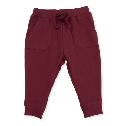 Solid New Maroon - Jogger Pant