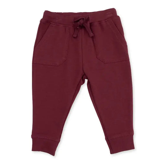 Solid New Maroon - Jogger Pant