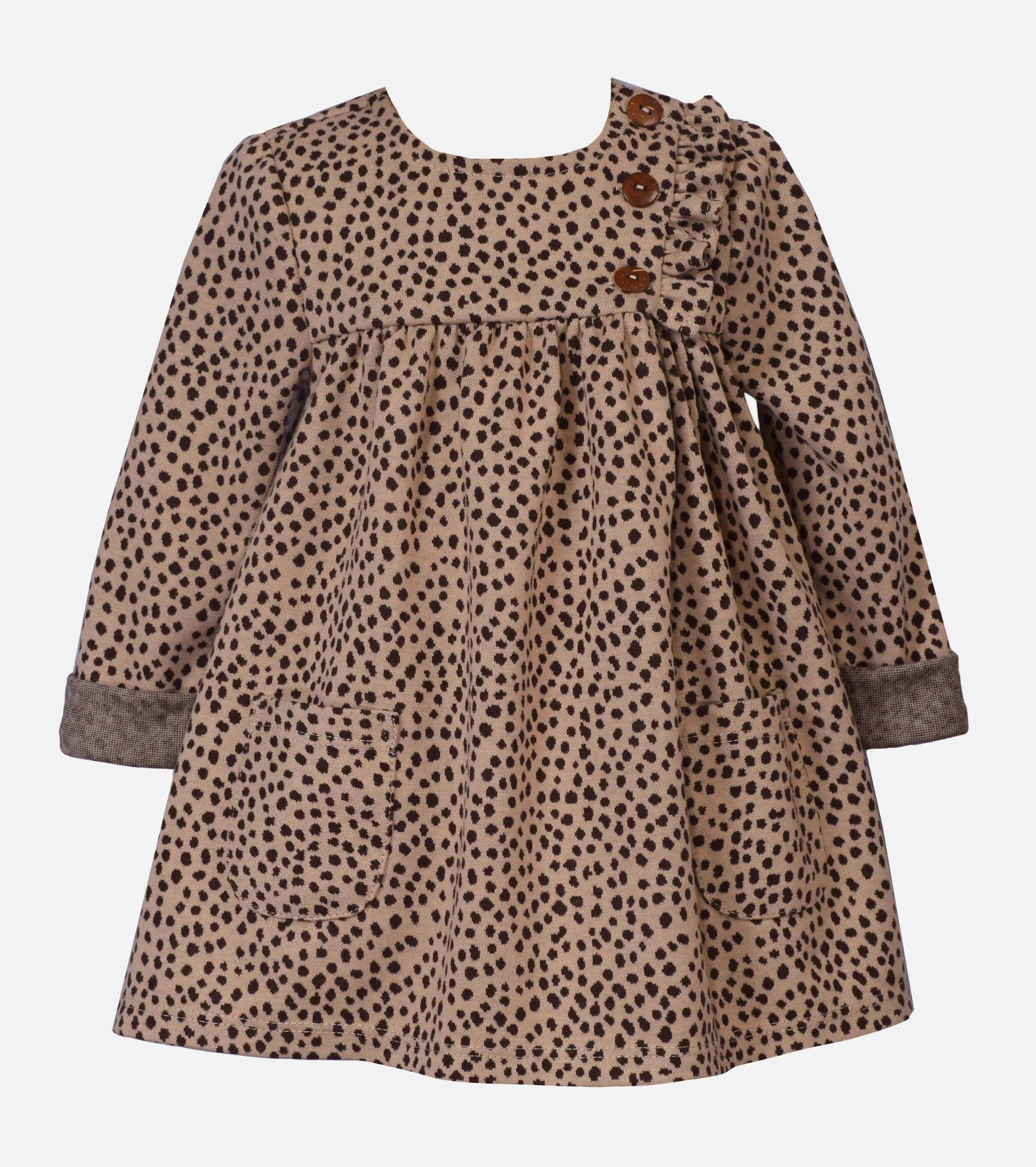 Vanessa Cheetah Print Dress - Brazos Avenue Market 