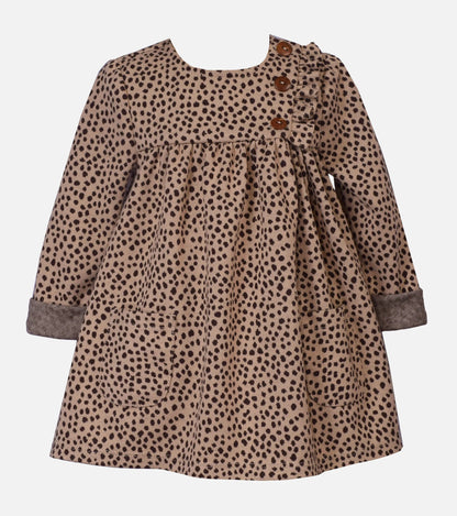 Vanessa Cheetah Print Dress - Brazos Avenue Market 