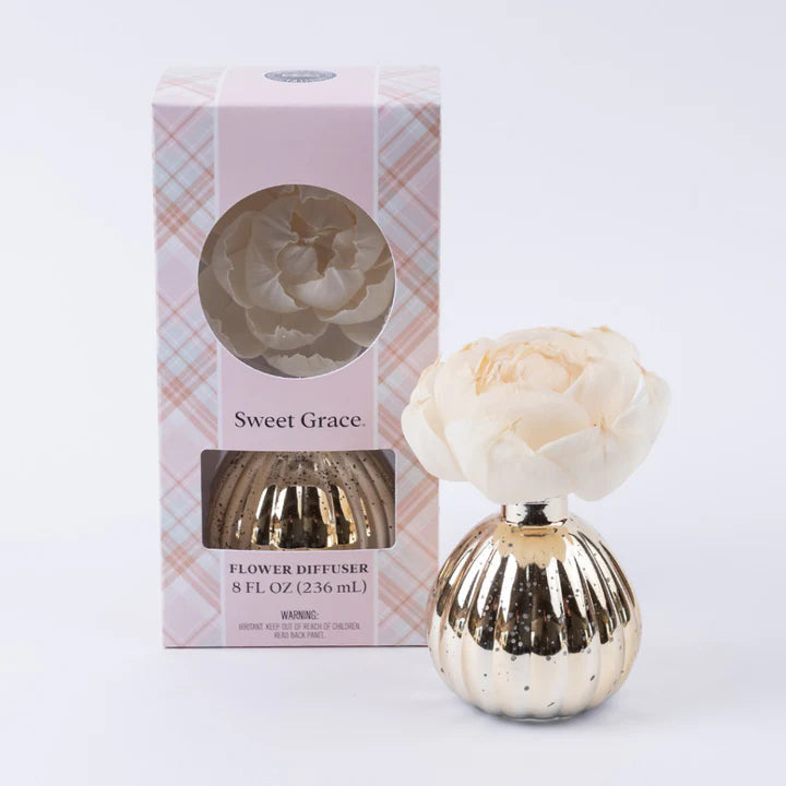 Sweet Grace Mercury Flower Diffuser - Brazos Avenue Market 