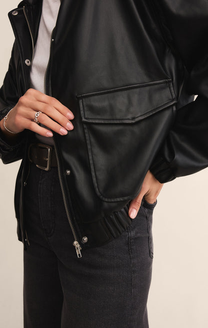 Idols Bomber Jacket - Brazos Avenue Market 
