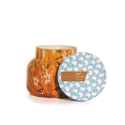 Pumpkin Dulce Holiday Pattern Play Signature Candle - Brazos Avenue Market 