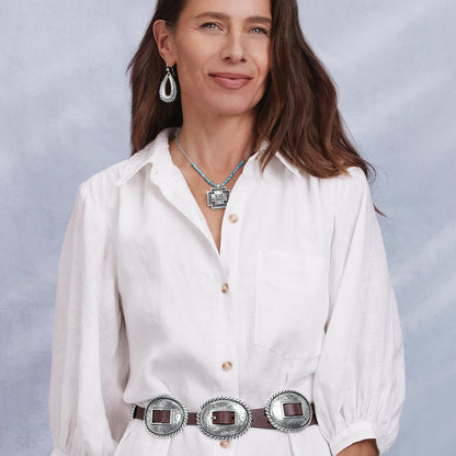 Fandango Concho Belt - Brazos Avenue Market 