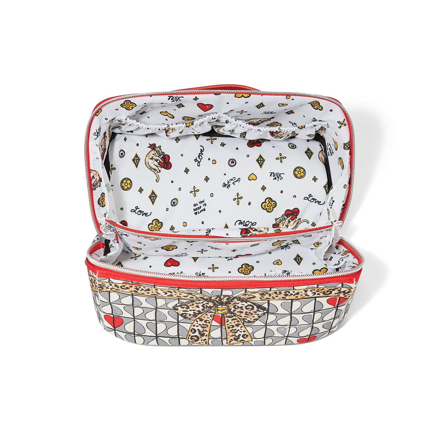 Wild Love Cosmetic Bag - Brazos Avenue Market 
