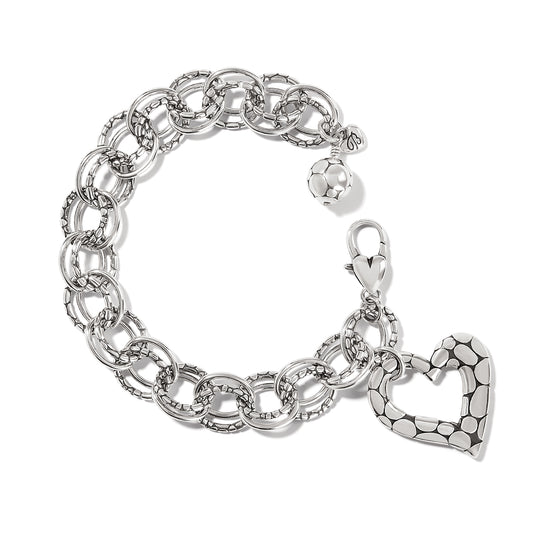 Pebble Heart Bracelet - Brazos Avenue Market 