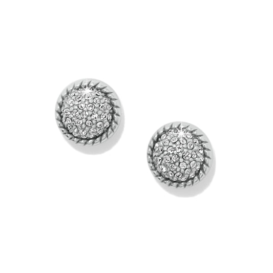 Illumina Celeste Dome Post Earrings - Brazos Avenue Market 