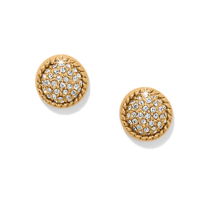 Illumina Celeste Dome Post Earrings - Brazos Avenue Market 