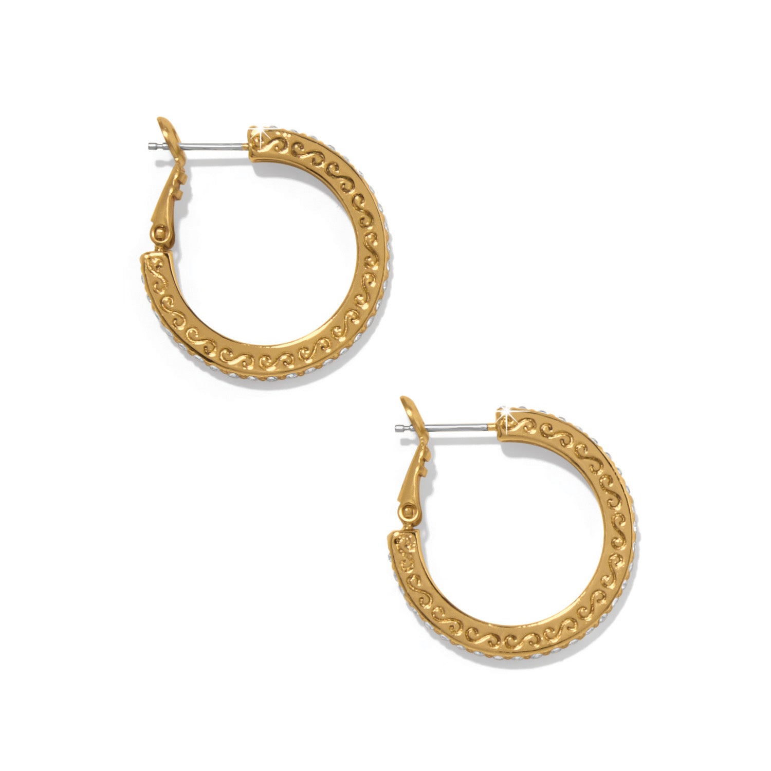 Meridian Thin Small Hoop Earrings - Brazos Avenue Market 