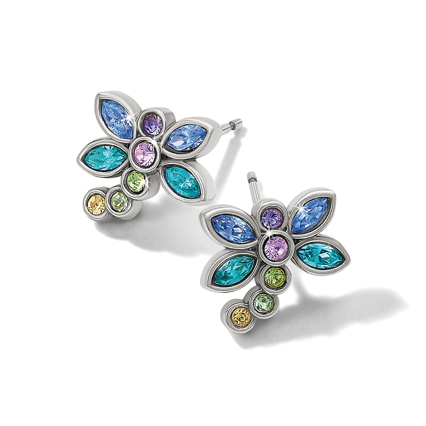 Enchanting Gem Dragonfly Earrings - Brazos Avenue Market 