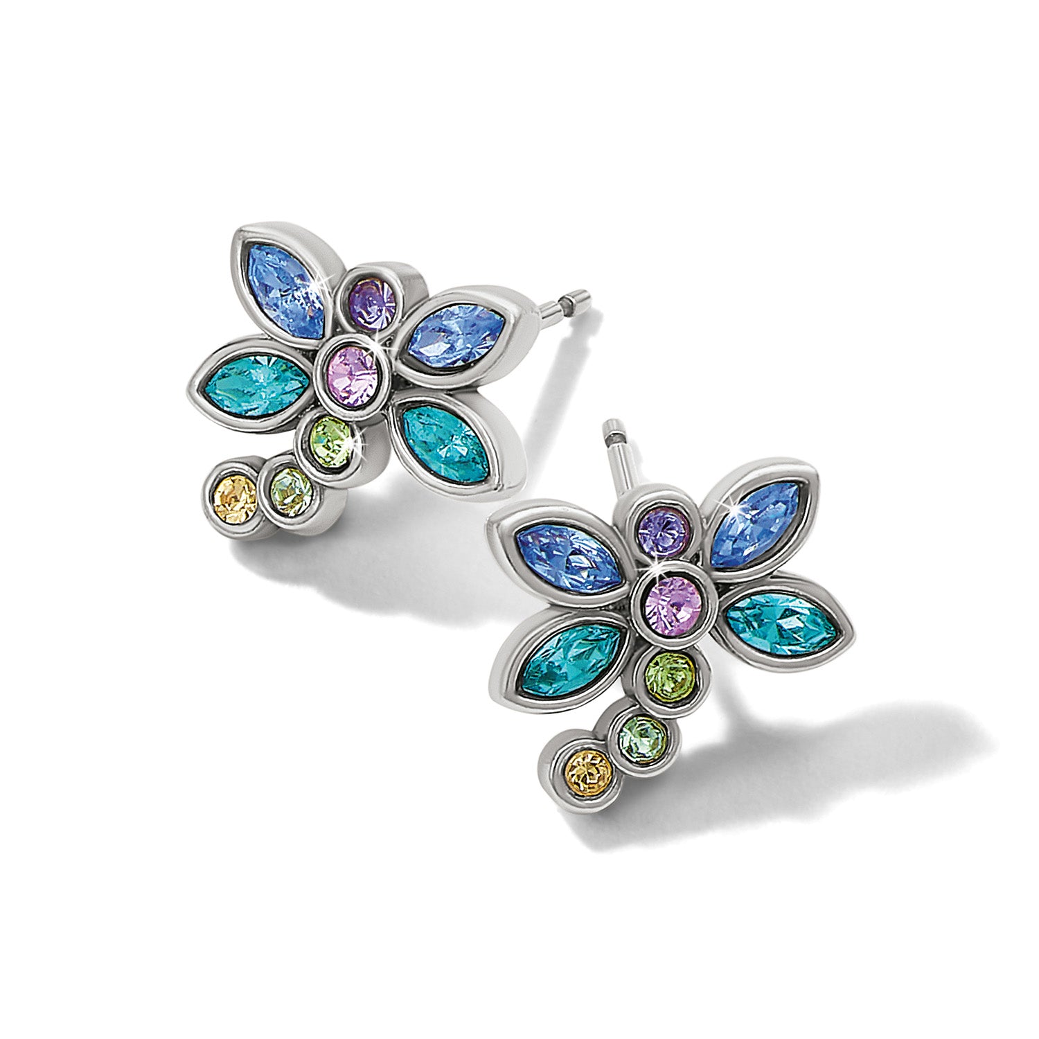 Enchanting Gem Dragonfly Earrings - Brazos Avenue Market 