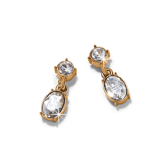 One Love Petite Post Drop Earrings - Brazos Avenue Market 