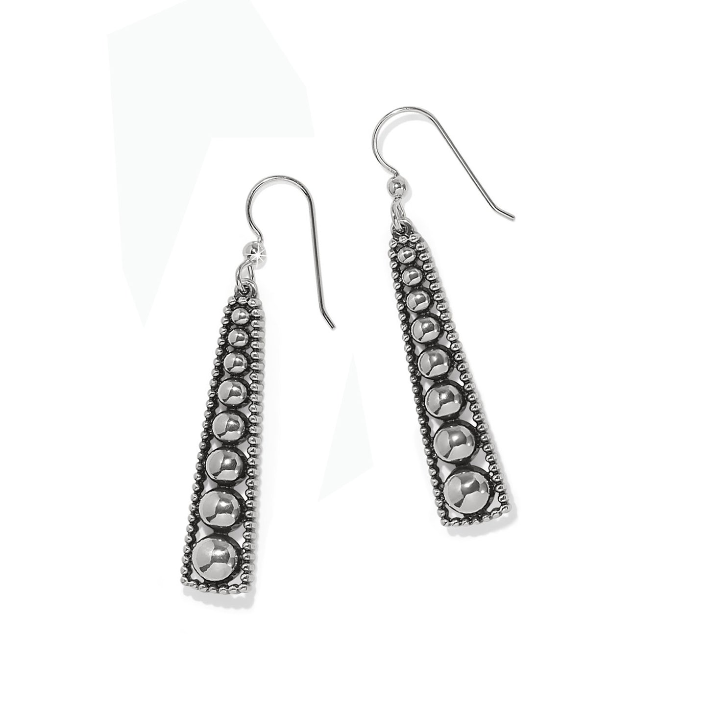 Pretty Tough Pyramid French Wire Earrings - Brazos Avenue Market 